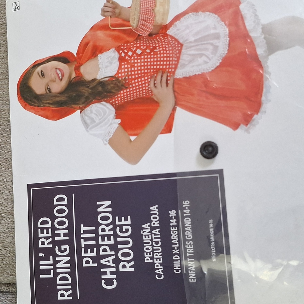Lil' Red Riding Hood Halloween Costume Girls